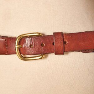 Vintage Leather Man Ltd. Nautical Belt Swedish Flag